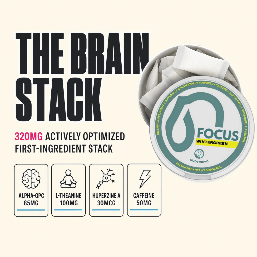 Wintergreen - Focus+ Pouches