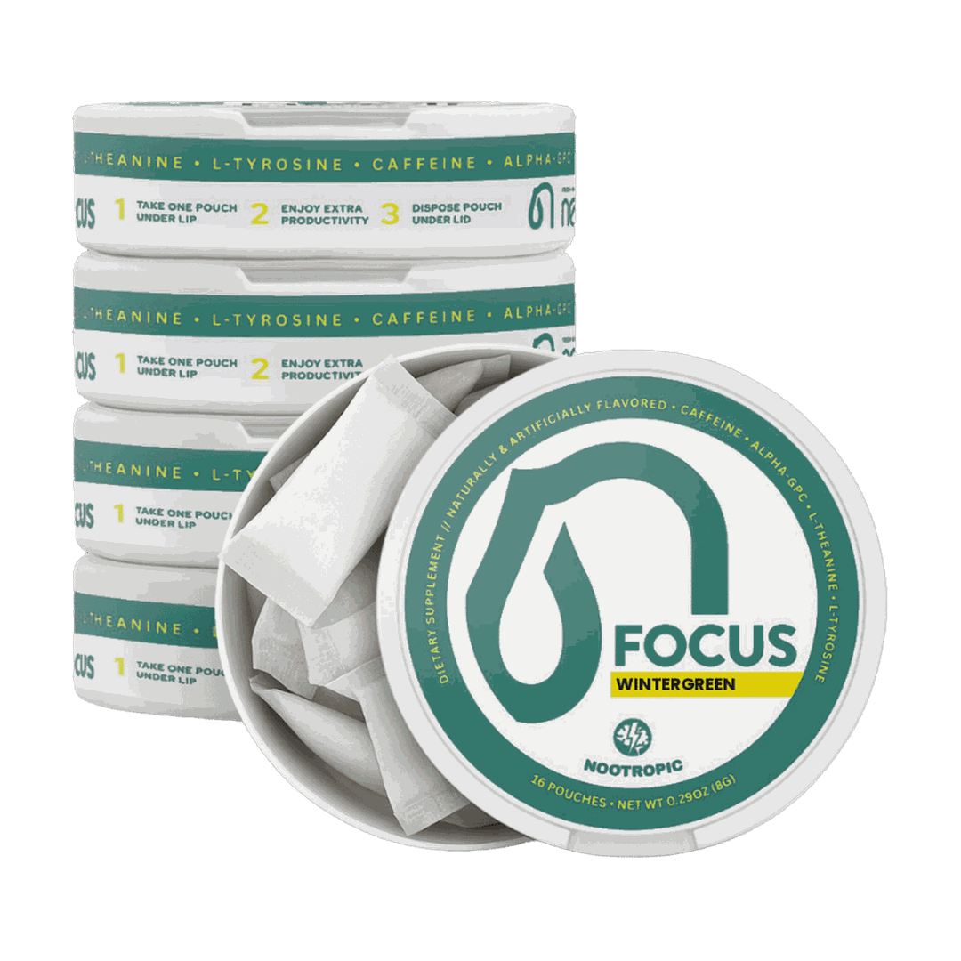 Wintergreen - Focus+ Pouches