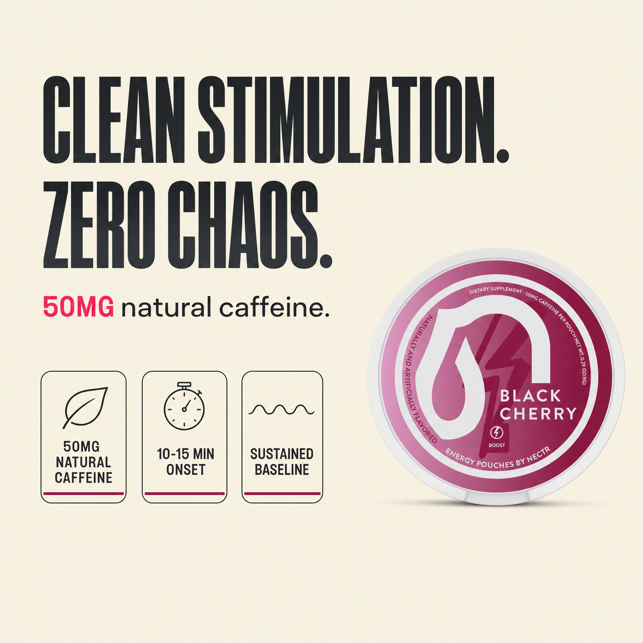 Black Cherry - Energy Pouches