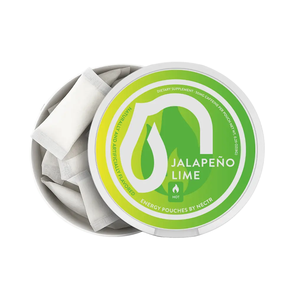 Jalapeno Lime  Energy Pouches Nootropic Energy Pouches by Nectr Energy