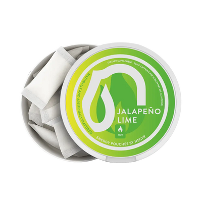 Jalapeno Lime  Energy Pouches Nootropic Energy Pouches by Nectr Energy