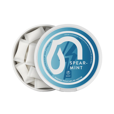 Spearmint  Energy Pouches Nootropic Energy Pouches by Nectr Energy