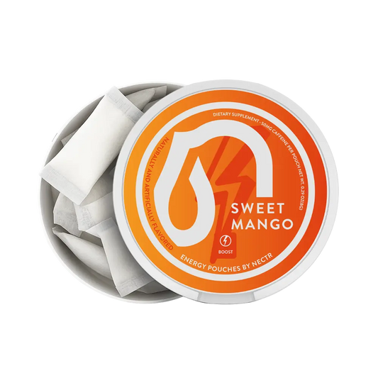 Sweet Mango  Energy Pouches Nootropic Energy Pouches by Nectr Energy