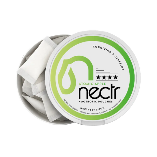 Atomic Apple  Focus Pouches Nootropic Energy Pouches by Nectr Energy