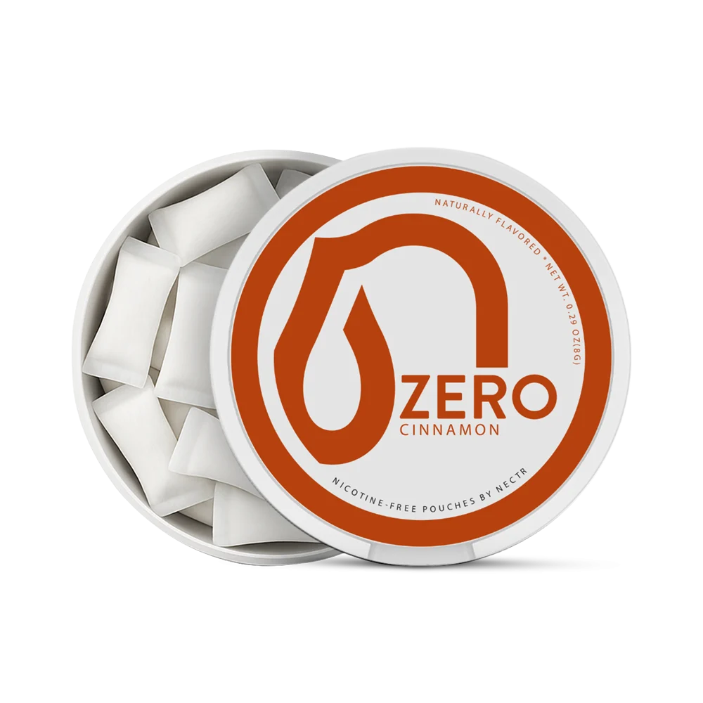 Cinnamon  Zero Pouches Nootropic Energy Pouches by Nectr Energy