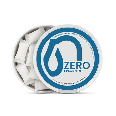 Spearmint  Zero Pouches Nootropic Energy Pouches by Nectr Energy