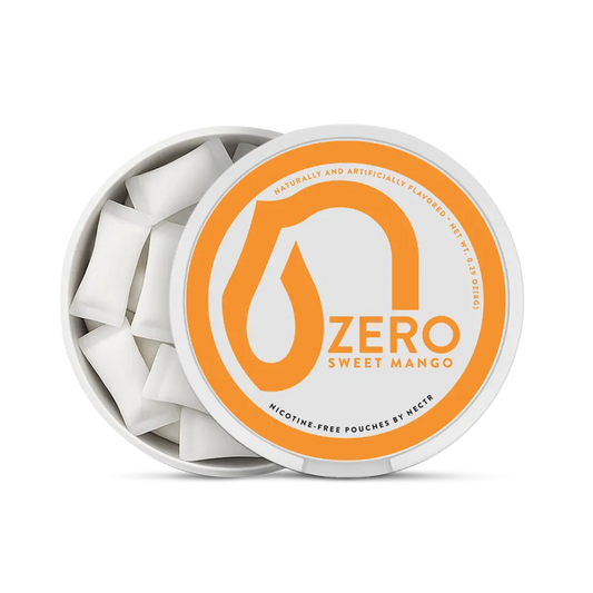 Sweet Mango  Zero Pouches Nootropic Energy Pouches by Nectr Energy